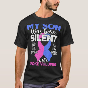 Camiseta Pérdida de bebé Hijo Embarazo Silencioso Freno de 