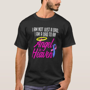 Camiseta Pérdida de bebé papá Ángel Embarazo de bebé