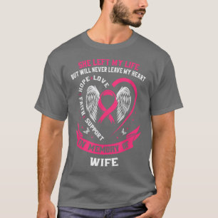 Camiseta Pérdida de esposa regalos a esposo Conciencia sobr