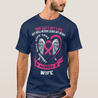 Camiseta Pérdida De Esposa Regalos Concienciación Sobre El