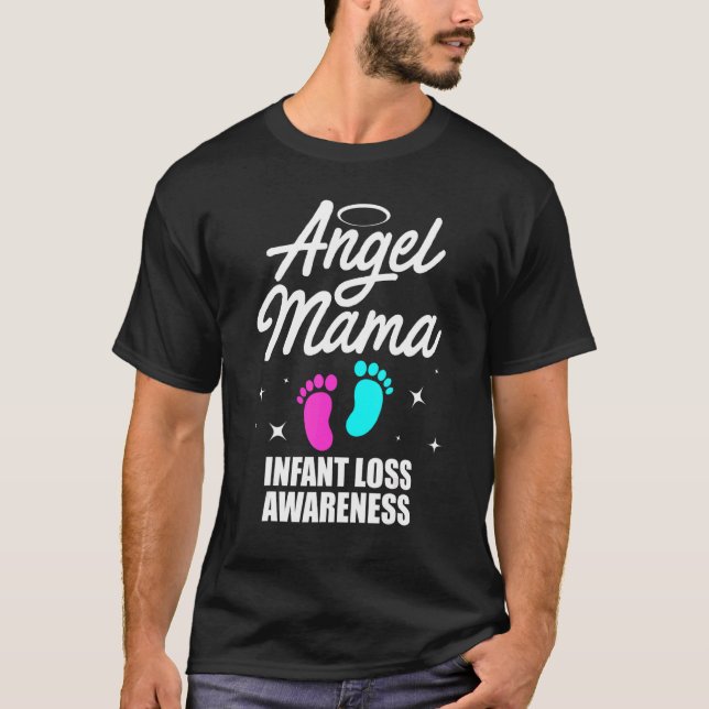 Camiseta Pérdida de la madre embarazada Embarazo y aborto e (Anverso)