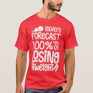 Camiseta Pérdida de la Motivación del Peso Ejercicio de ent
