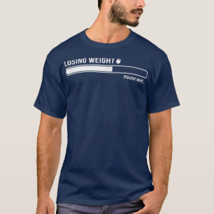 Camiseta Pérdida de la Motivación del Peso Ejercicio de ent