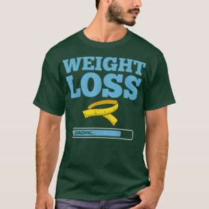 Camiseta Pérdida de la Motivación del Peso Ejercicio de ent
