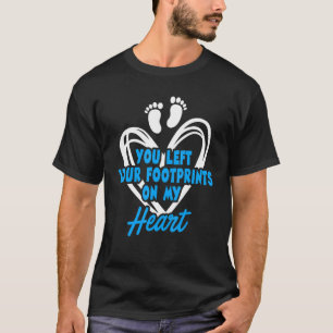 Camiseta Pérdida de lactantes Impresiones Embarazo Freno