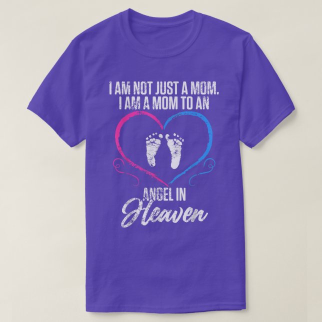 Camiseta Pérdida de lactantes recién mamá Ángulo De Bebé En (Diseño del anverso)