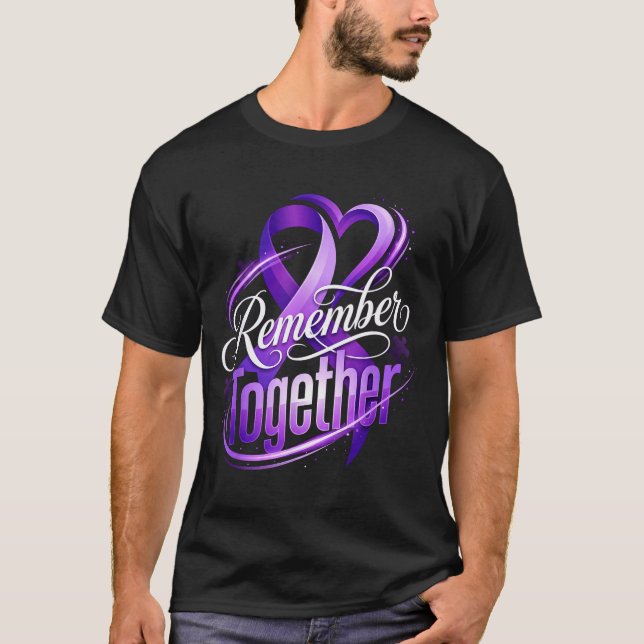 Camiseta Pérdida de memoria mes de concienciación sobre el  (Anverso)