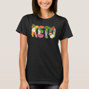 Camiseta Pérdida de peso de Keto Guay Bajo Carbón Alta Gras