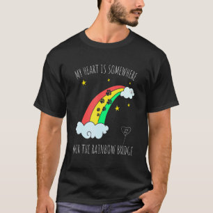 Camiseta Pérdida De Un Gato Perro Querido. Tema Puente Arco
