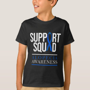 Camiseta Pérdida del cabello de sensibilización de la aflue