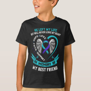 Camiseta Pérdida en memoria de mi mejor amigo Conciencia de