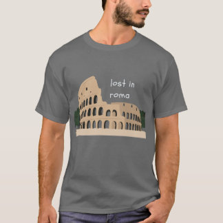 Camiseta Perdida en Roma - Diseño de colosales