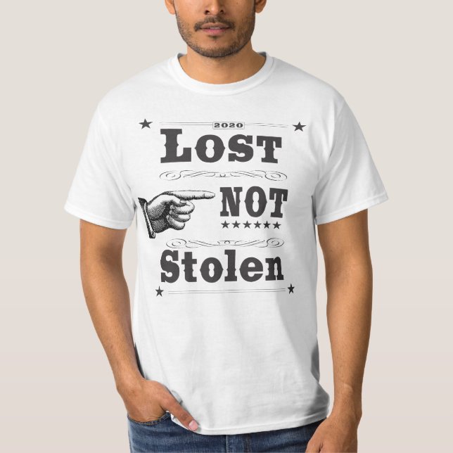 Camiseta perdida no robada 2020 (Anverso)