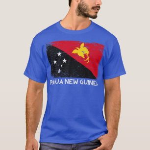 Camiseta Pérdida Papúa Nueva Guinea Hombres Bandera Mujeres
