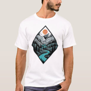 Camiseta "Perdido de nuevo: la naturaleza no se queda gira"