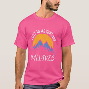 Camiseta Perdido En Adventure Maldives Vintage Maldives Vac
