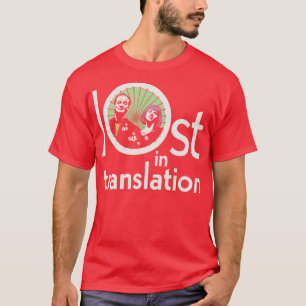 Camiseta Perdido en color de traducción