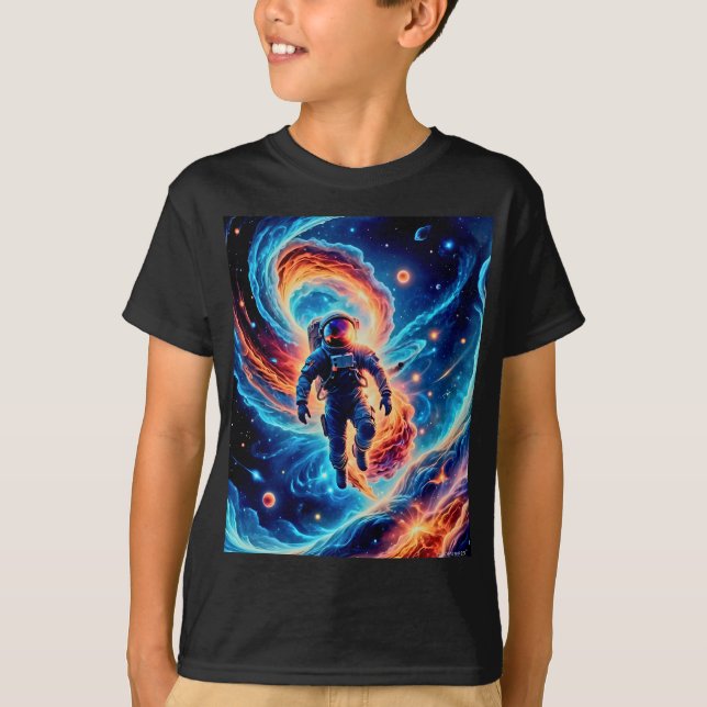Camiseta Perdido en el espacio (Anverso)