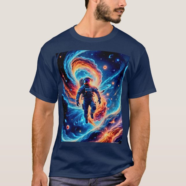 Camiseta Perdido en el espacio (Anverso)