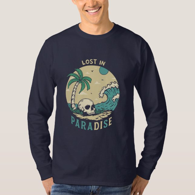 Camiseta Perdido en el paraíso 2 (Anverso)