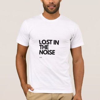 Camiseta Perdido En El Ruido Estética Minimalista De Ropa U
