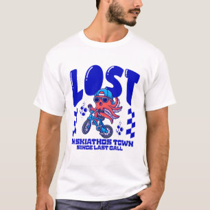 Camiseta Perdido en la ciudad de Skiathos (Grecia)