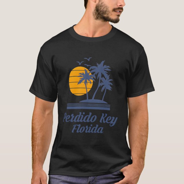 Camiseta Perdido Key Beach Florida Fl City (Anverso)