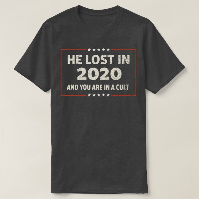 Camiseta Perdió en 2020 (Diseño del anverso)