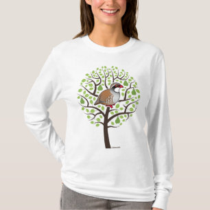 Camiseta Perdiz en un peral