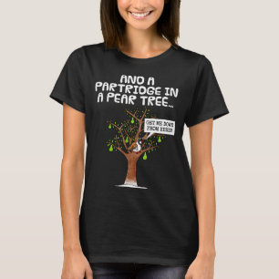 Camiseta Perdiz en un peral, canto de villancicos 