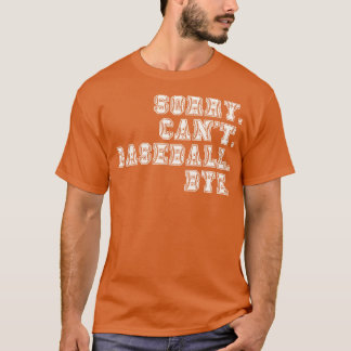 Camiseta Perdón Cant Baseball Bye 2