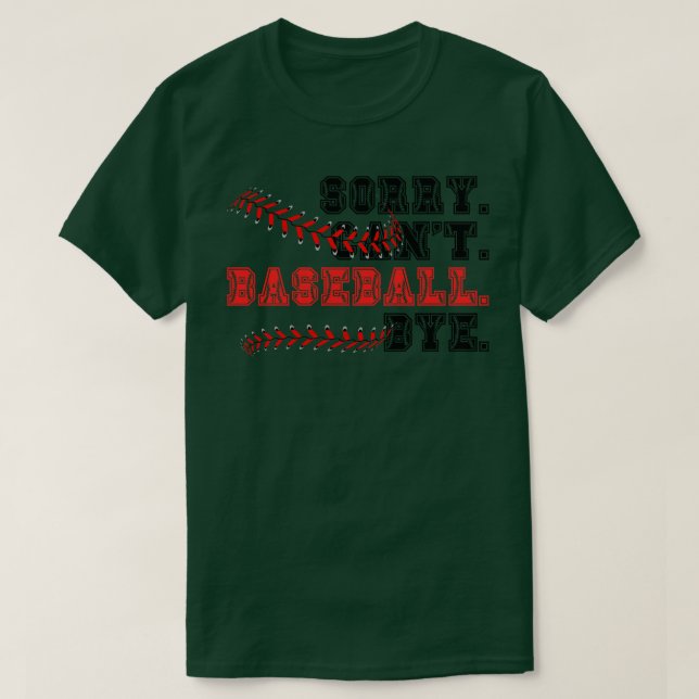 Camiseta Perdón Cant Baseball Bye 23 (Diseño del anverso)