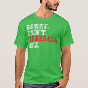 Camiseta Perdón Cant Baseball Bye 7