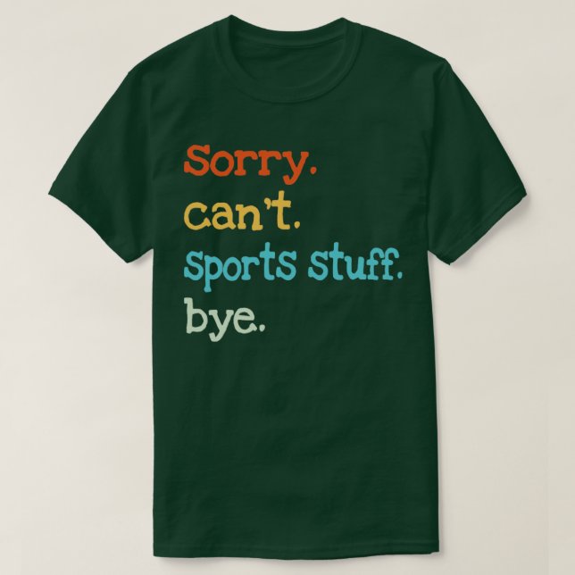 Camiseta Perdón Cant Sports Studios Bye (Diseño del anverso)