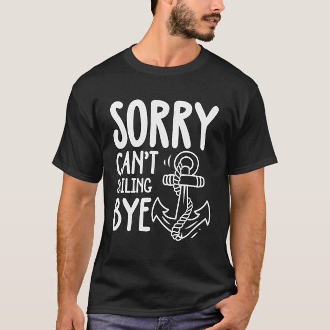 Camiseta Perdón por no poder navegar adiós - Navegación div (Anverso)