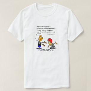 Camiseta Perdonar - La gente sensible controla su temperame