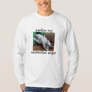 Camiseta Perdonen mi angustia existencial