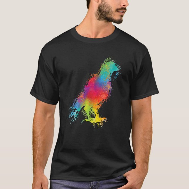 Camiseta Peregrine Falcon Bird Hwk Birdwatcher (Anverso)