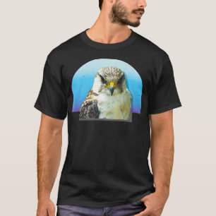 Camiseta Peregrine Falcon Birdwatching Sunset Vintage Hombr