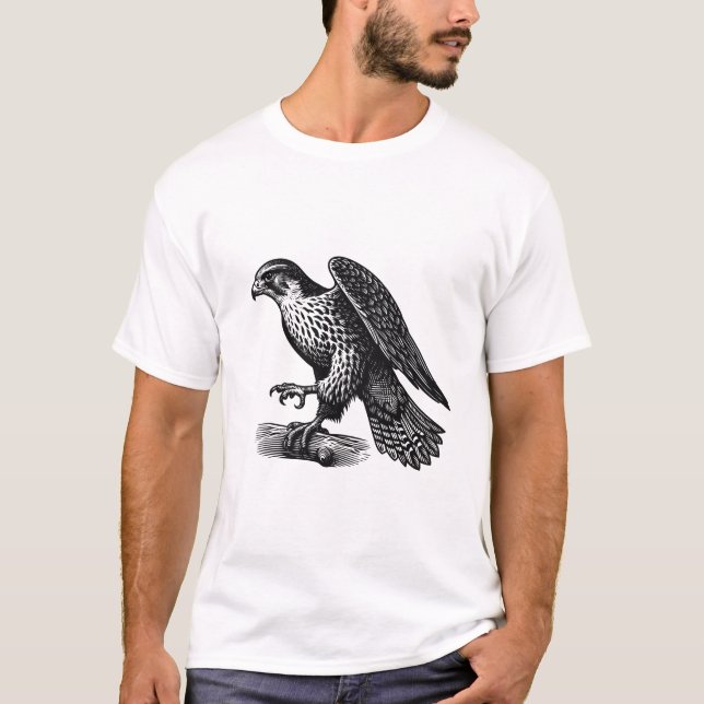 Camiseta Peregrine falcon  Men's T-Shirts (Anverso)