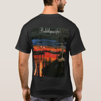 Camiseta Peregrino en la pintura al amanecer