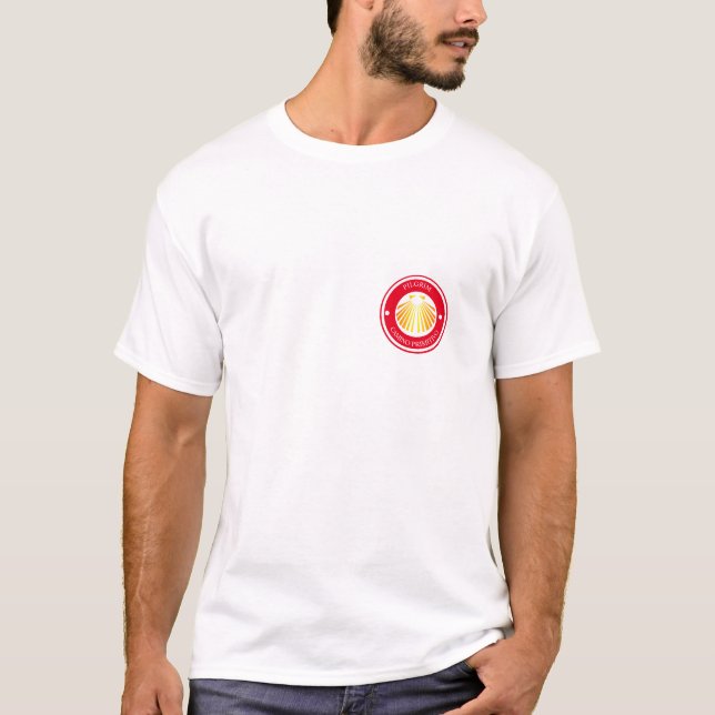 Camiseta Peregrinos Camino Primitivo (Anverso)