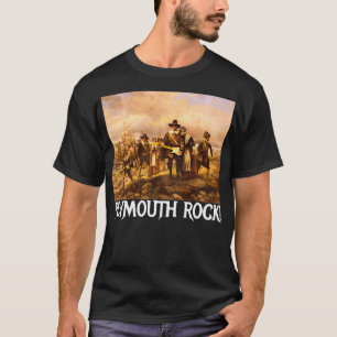 Camiseta Peregrinos del Día de Acción de Gracias de la Roca