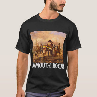 Camiseta Peregrinos del Día de Acción de Gracias de la Roca