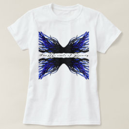 Camiseta Pereza Abstracto 7 Pecados Capitales Arte de Tinta