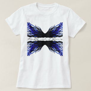 Camiseta Pereza Abstracto 7 Pecados Capitales Arte de Tinta