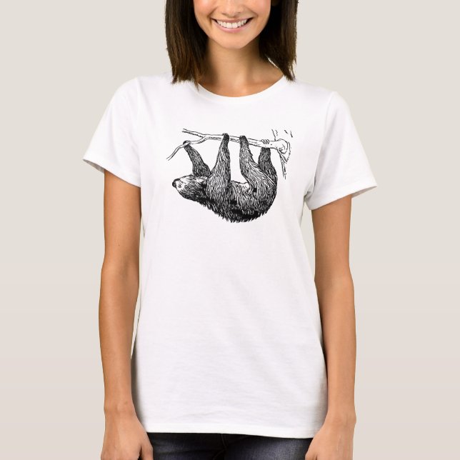Camiseta Pereza del vintage (Anverso)