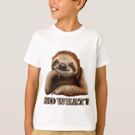 Camiseta pereza divertida