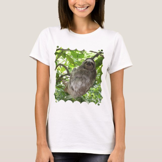 Camiseta Pereza en árbol (Anverso)