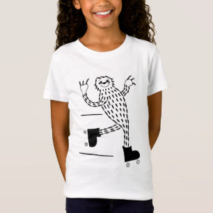Camiseta Pereza en pcteres de ruedas